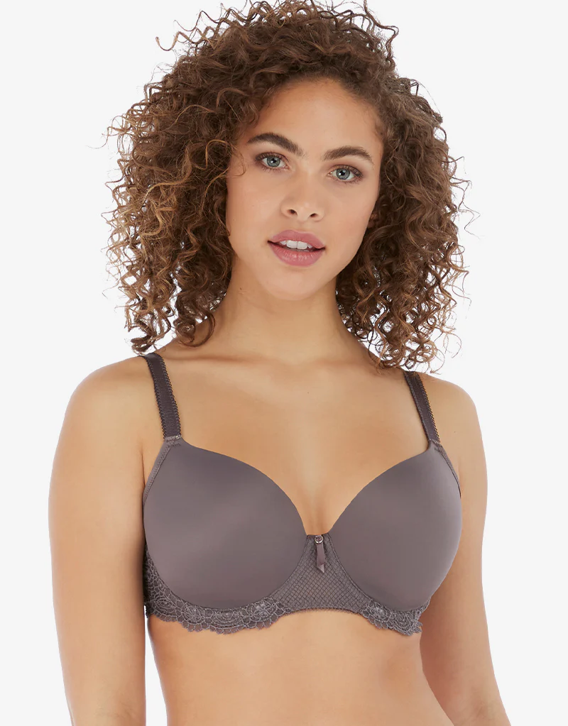 Freya Expression Moulded Plunge Bra Shark - Image 2