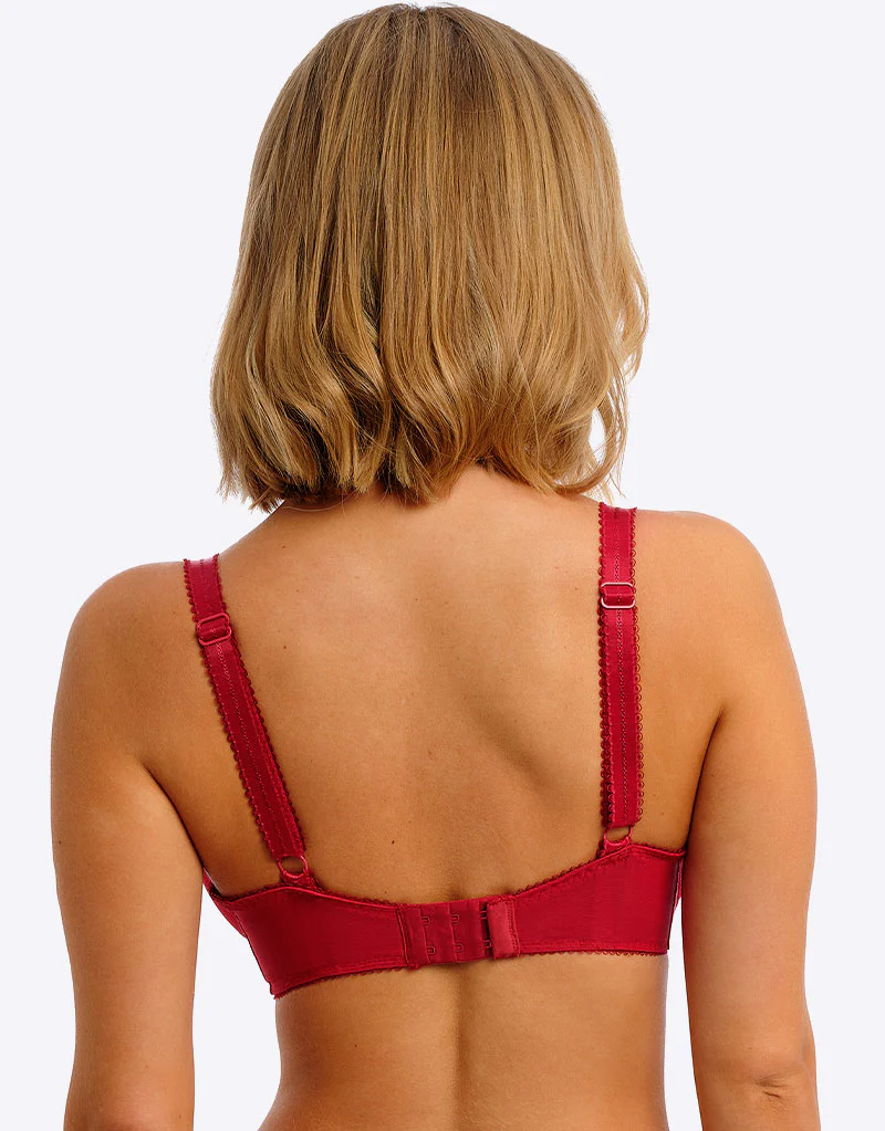 Freya Fascinate Balconette Bra Cherry Red - Image 5