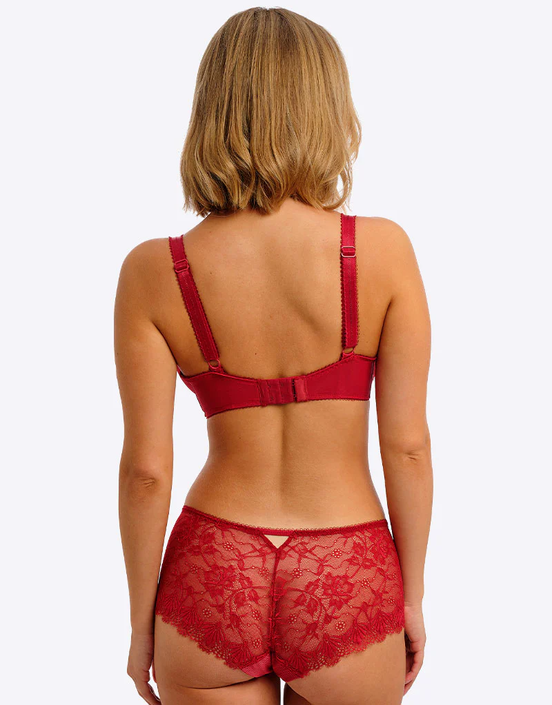 Freya Fascinate Balconette Bra Cherry Red - Image 6