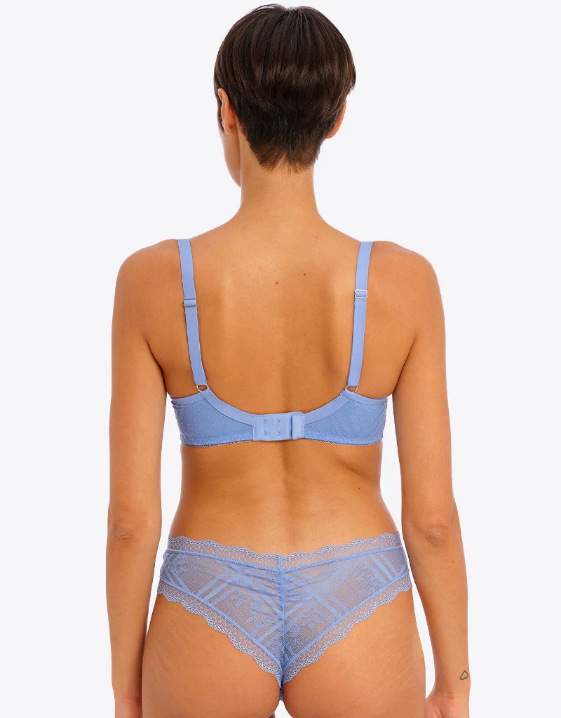 Freya Fatale Plunge Bra Cornflower Blue - Image 5