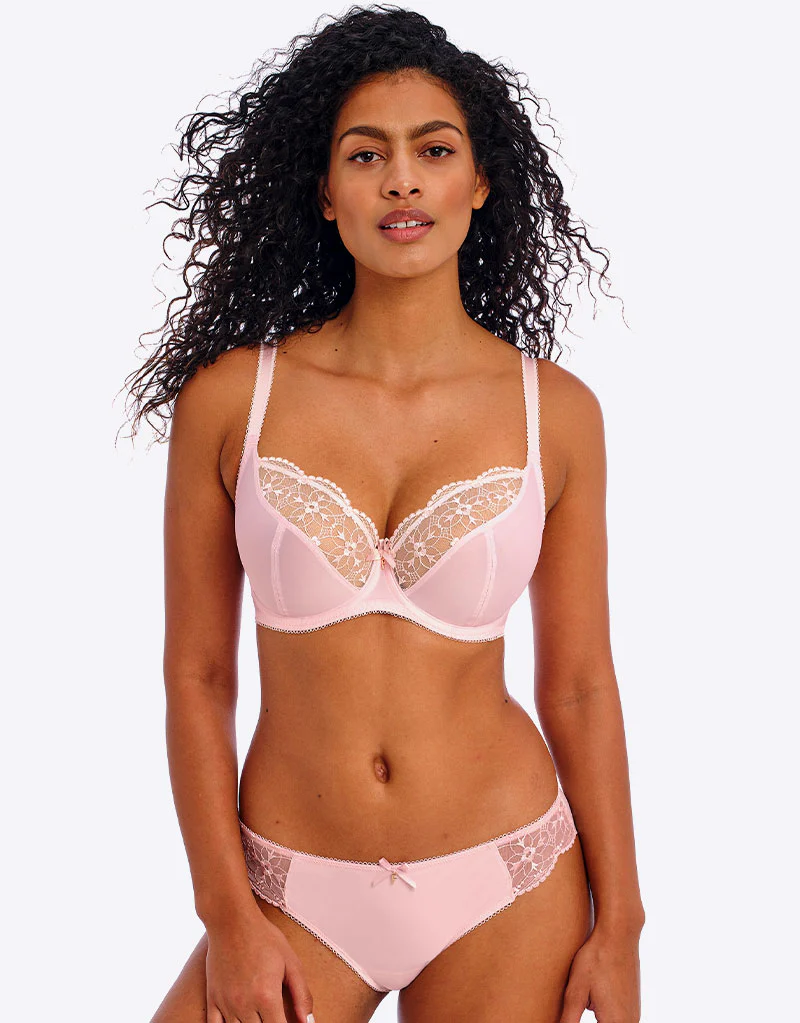 Freya Hallie Plunge Bra Pink Champagne