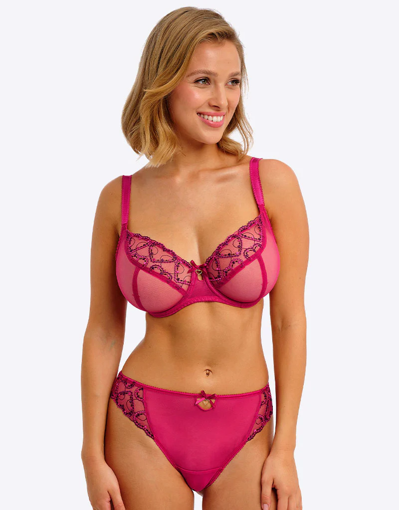 Freya Laurine Brief Raspberry Pink - Image 4