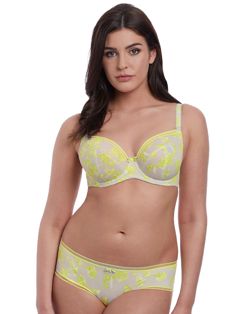 Freya Lime Light Plunge Bra Zest Multi