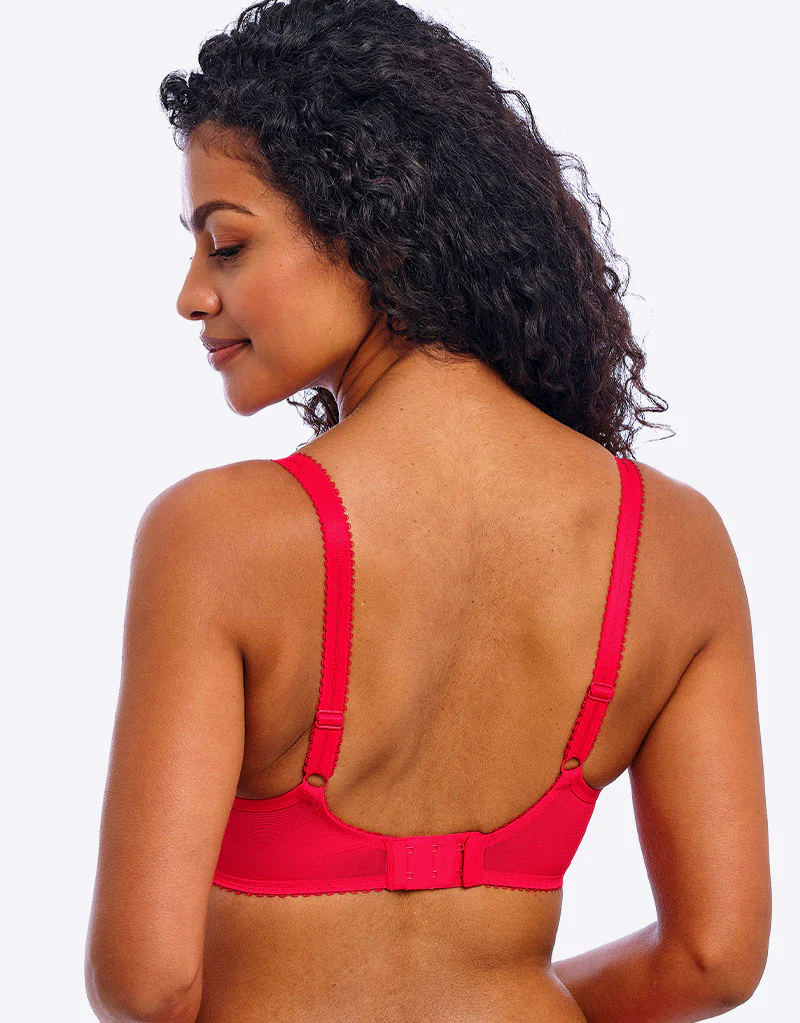 Freya Loveland Moulded Spacer Bra Bombshell Chilli Red - Image 5