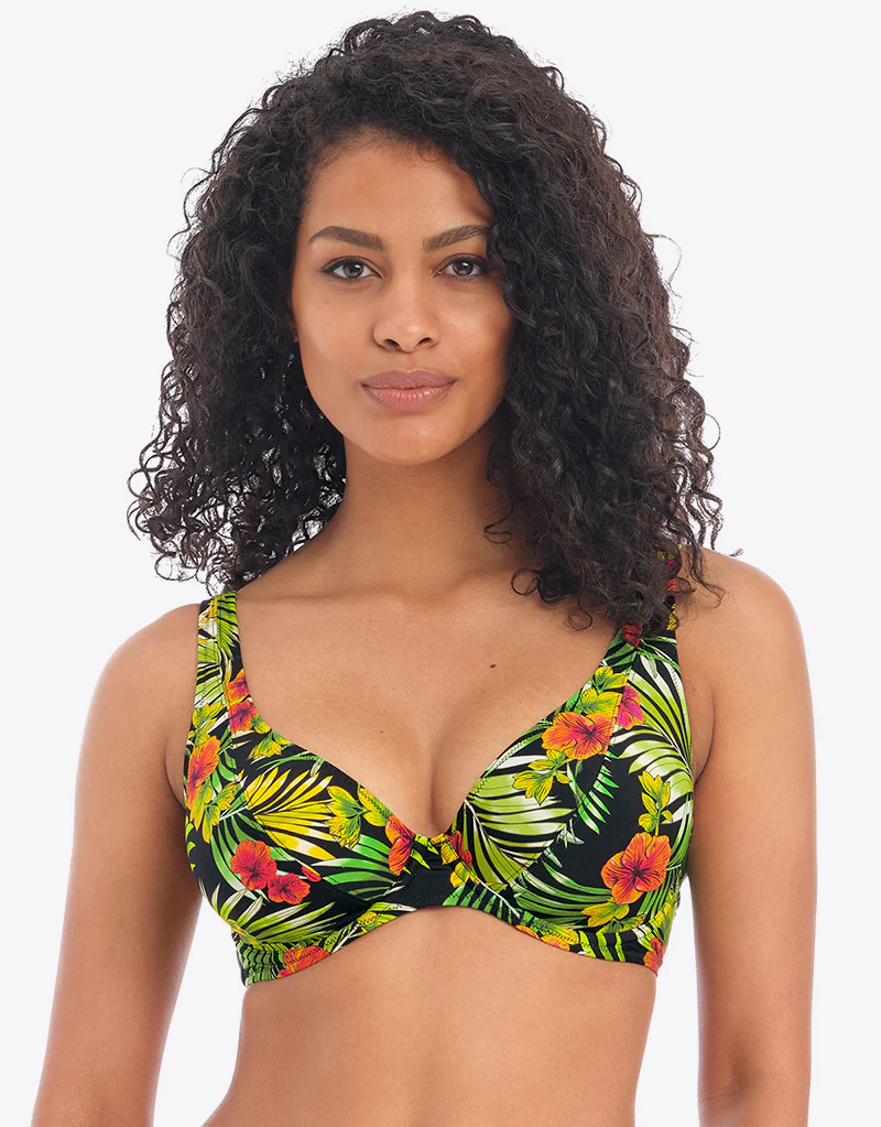 Freya Maui Daze Underwired High Apex Bikini Top Multi - Image 2