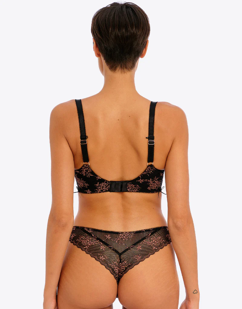 Freya Offbeat Decadence Brazilian Brief Black - Image 5