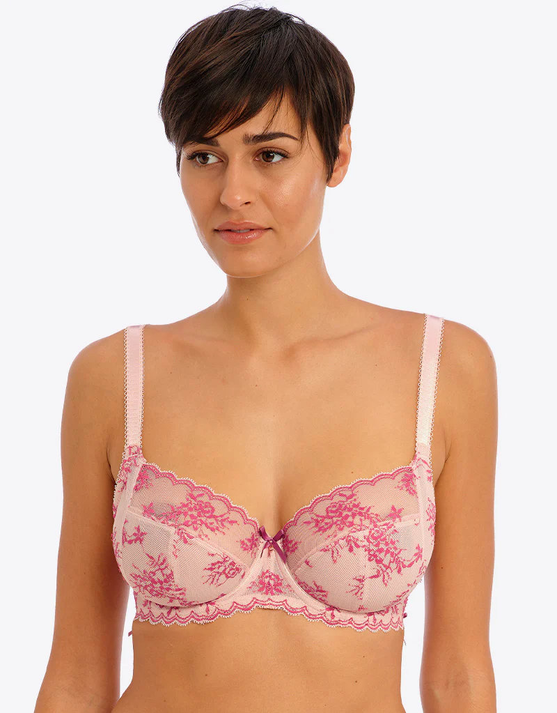 Freya Offbeat Decadence Side Support Bra Vintage Rose - Image 2
