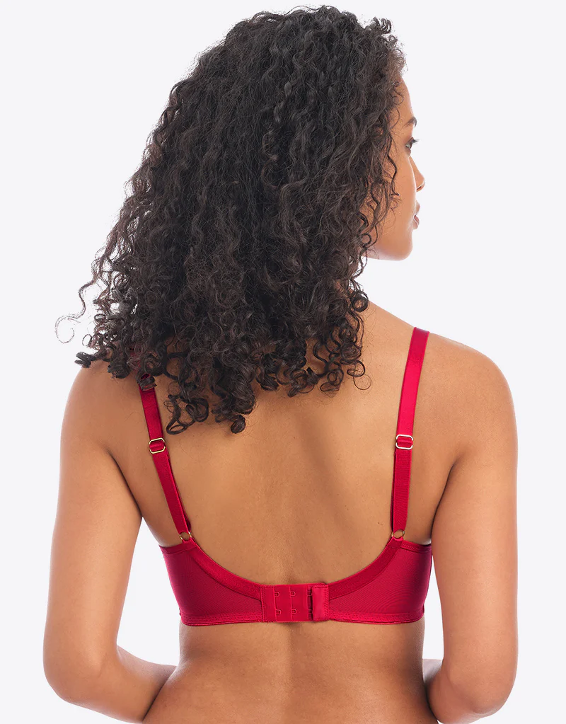 Freya Temptress Plunge Bra Cherry Red - Image 4