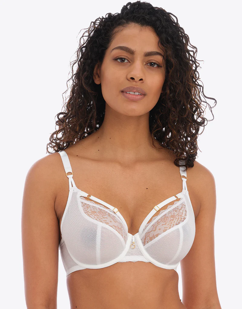 Freya Temptress Plunge Bra White - Image 3