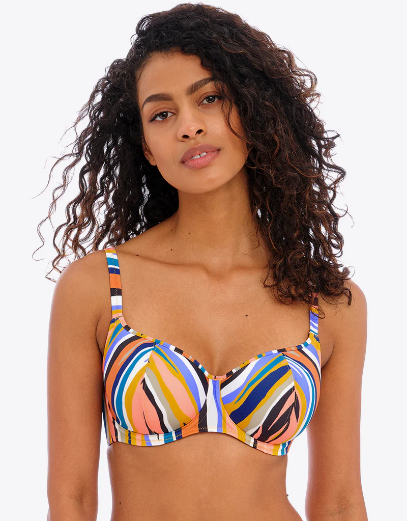 Freya Torra Bay Sweetheart Bikini Top Multi - Image 3