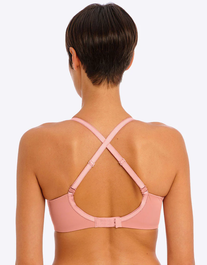 Freya Undetected Moulded T-Shirt Bra Ash Rose Pink - Image 5