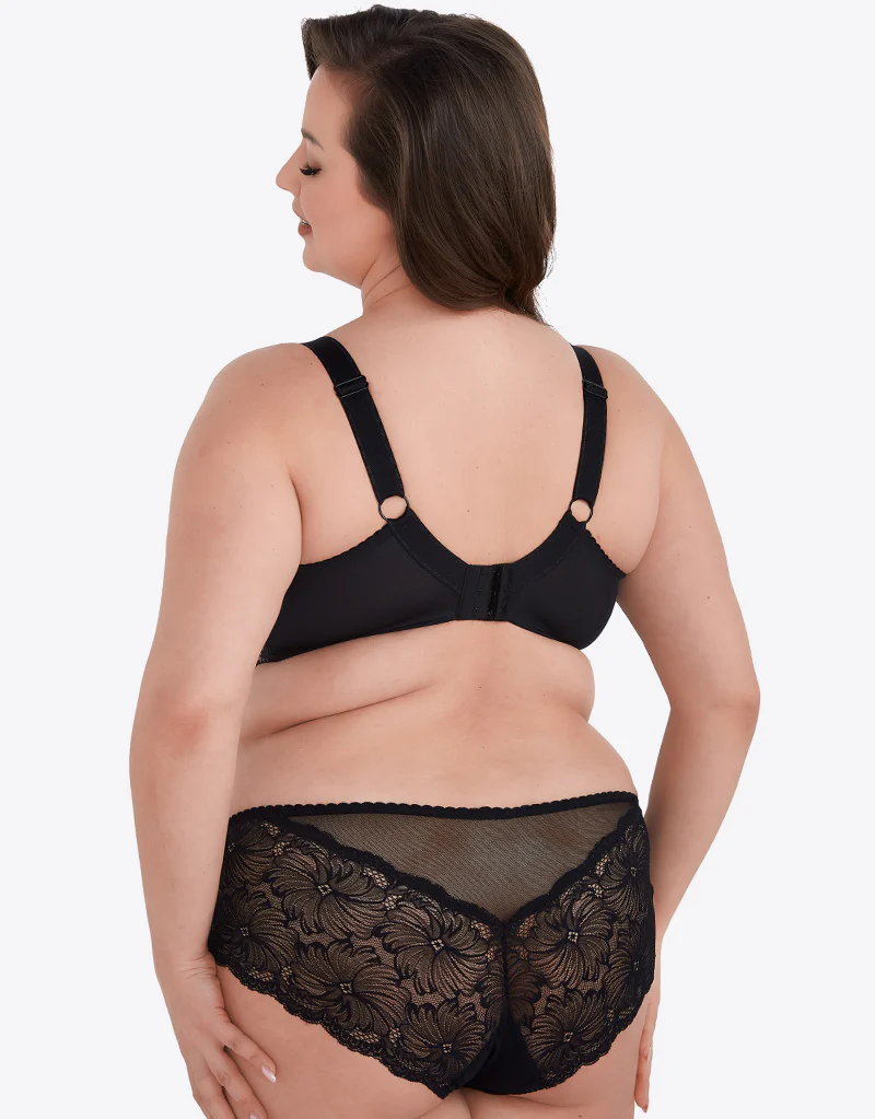 Gaia Chantal Full Cup Bra Black - Image 6