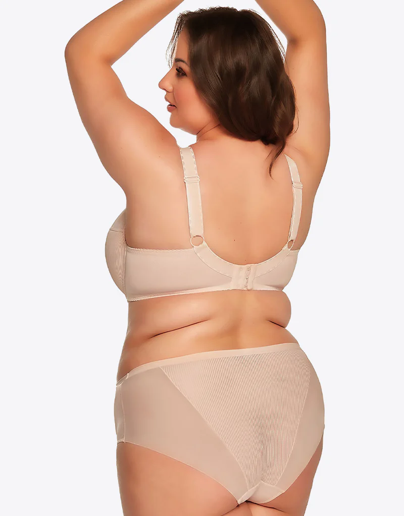 Gaia Sonia Full Cup Bra Beige - Image 5