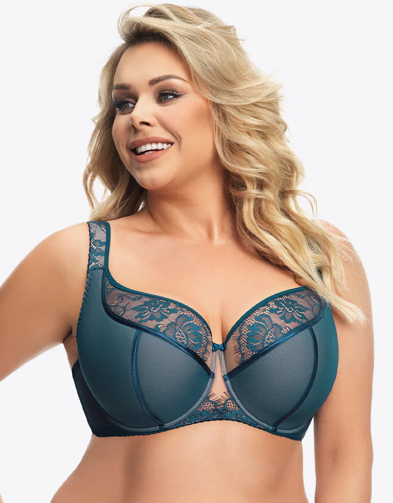 Gorsenia Alicante Balconette Bra Green - Image 3