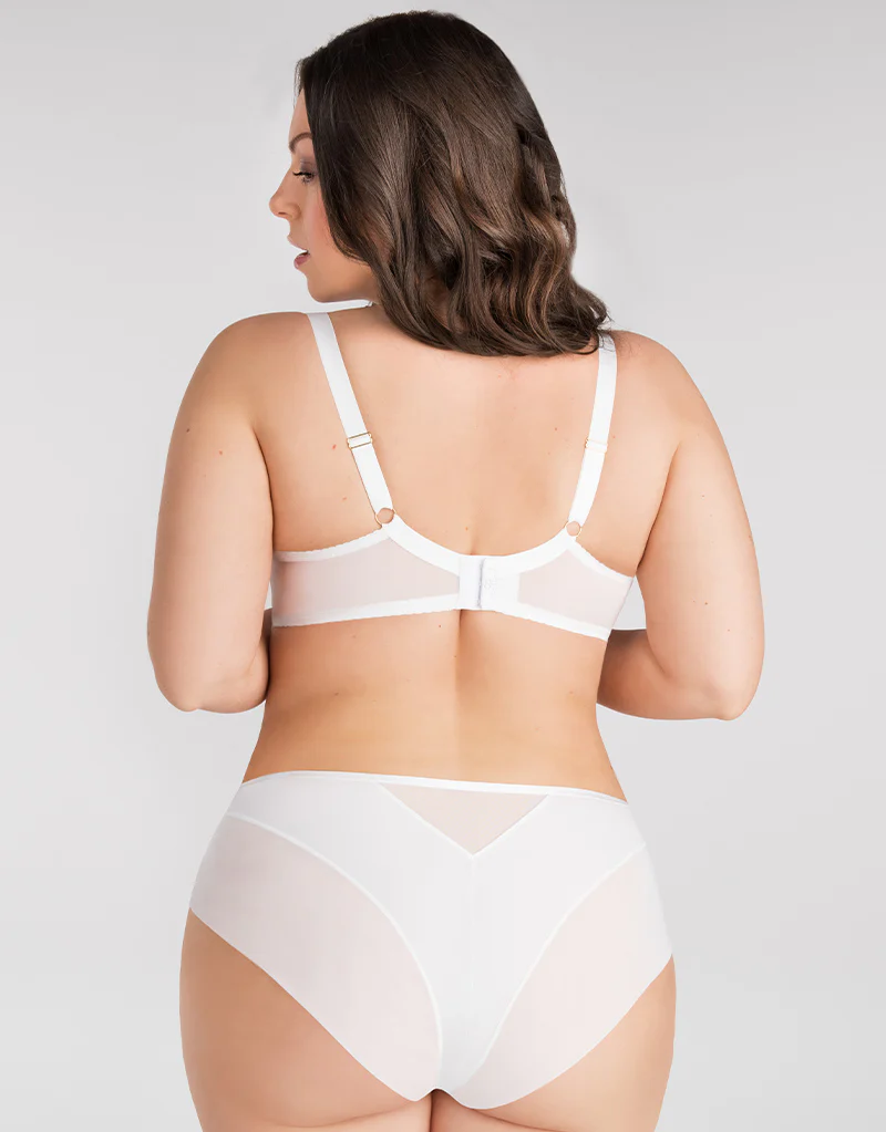 Gorsenia Forever White Balconette Bra White - Image 6