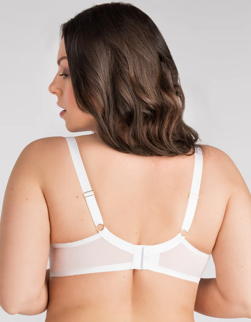 Gorsenia Forever White Balconette Bra White - Image 7