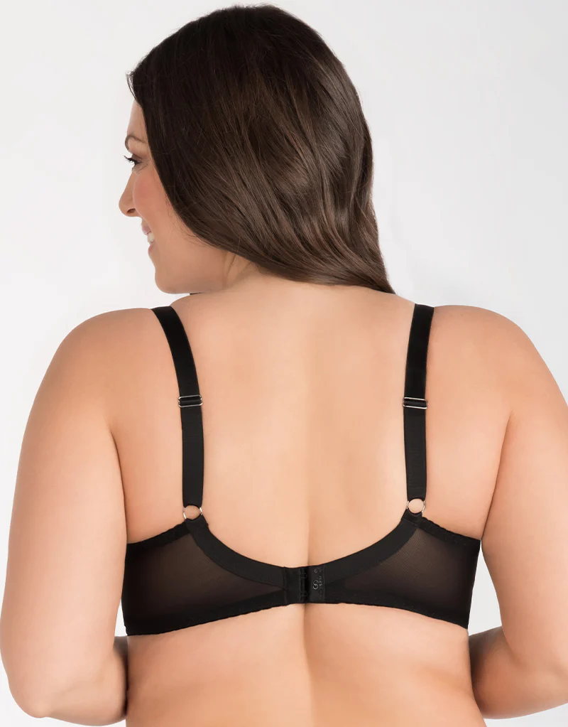Gorsenia Inessa Full Cup Bra Black - Image 5