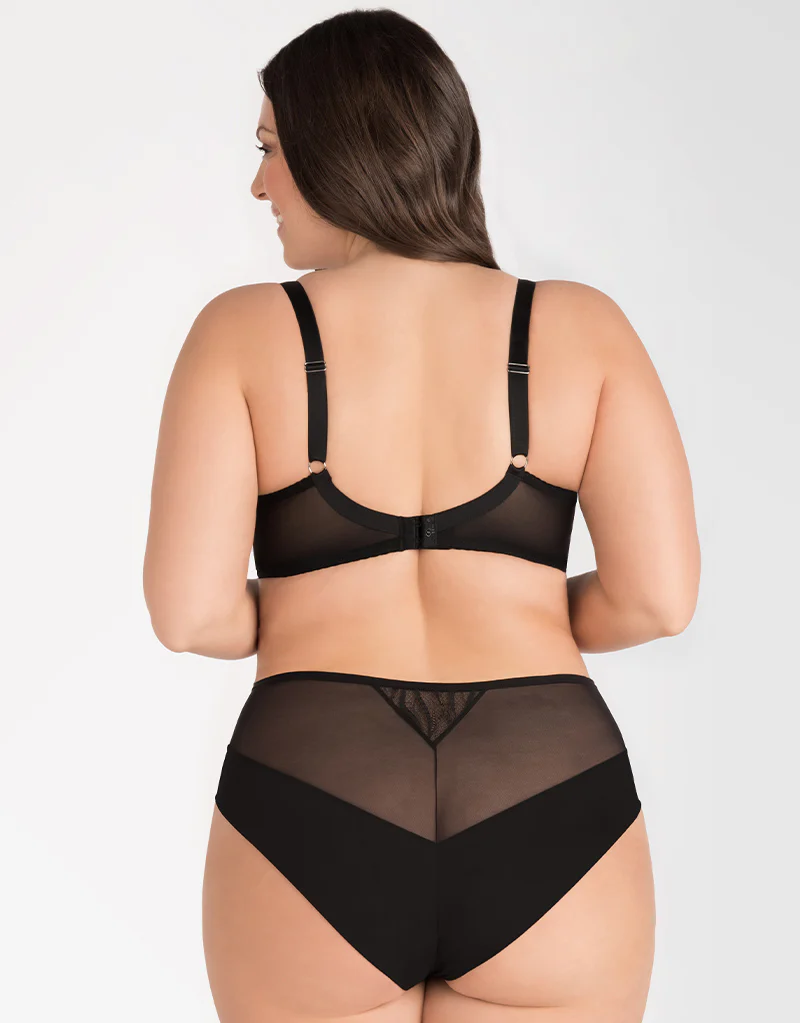 Gorsenia Inessa Full Cup Bra Black - Image 6