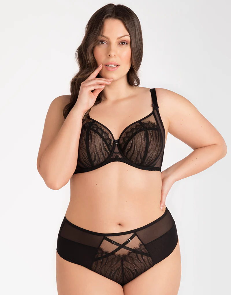 Gorsenia Inessa Full Cup Bra Black - Image 7