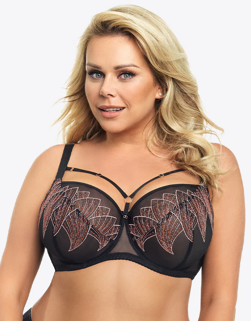 Gorsenia Modena Balconette Bra Black - Image 3
