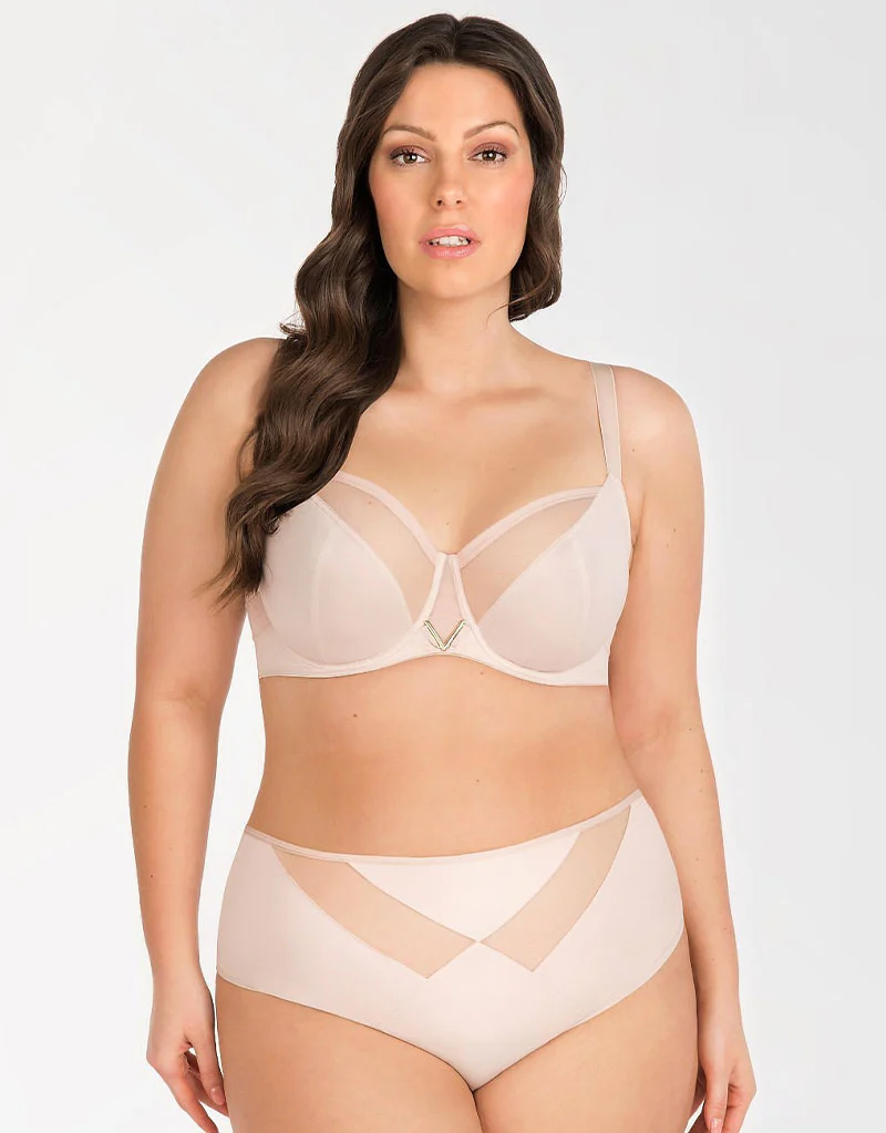 Gorsenia Vicky Balcony Bra Beige - Image 2