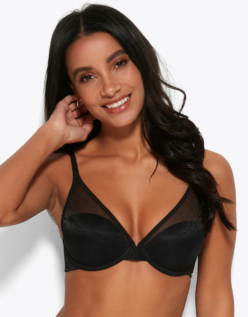 Gossard Glossies Light Padded Bra Black - Image 4