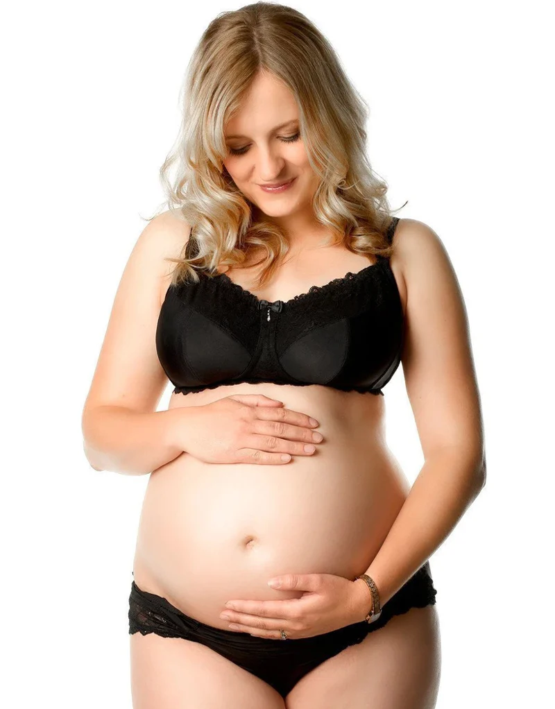 Hot Milk Eclipse Nursing Balconette Bra Black - Image 5