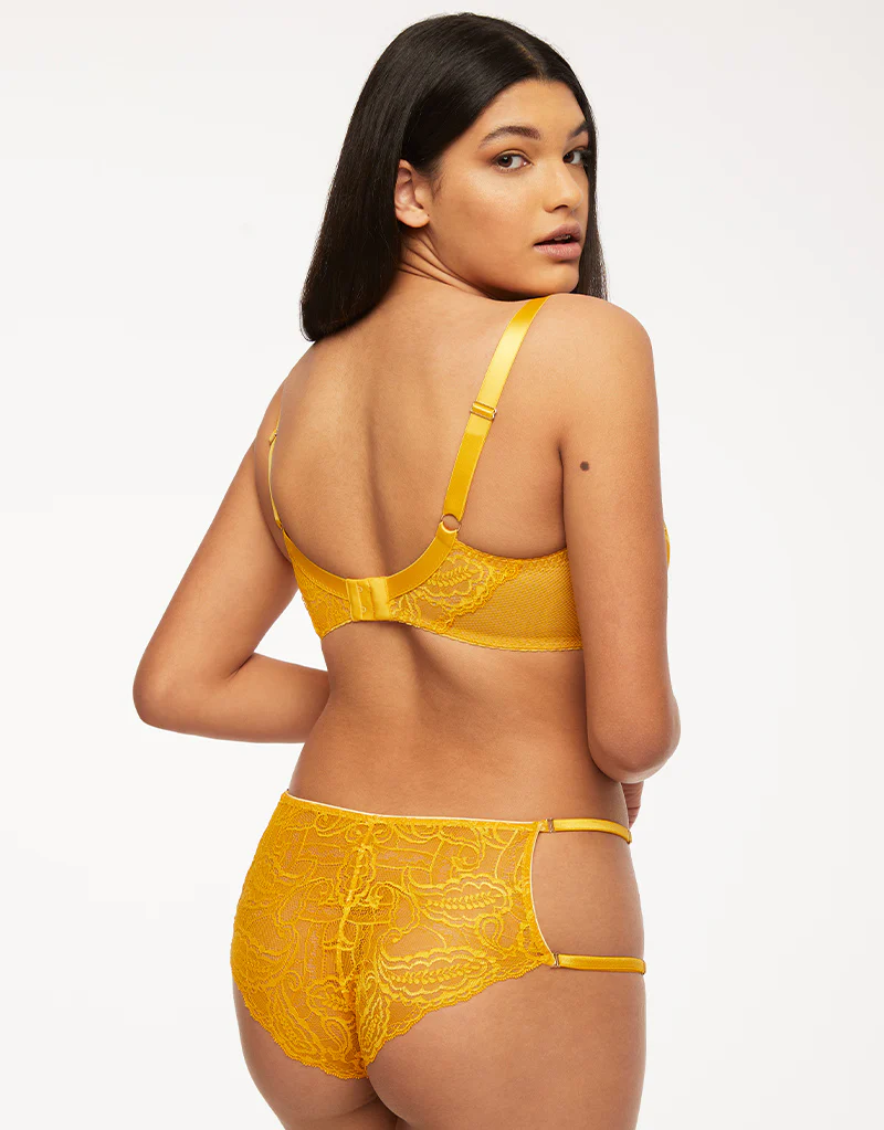 Kinga Sun Kiss Non Padded Bra Yellow - Image 6