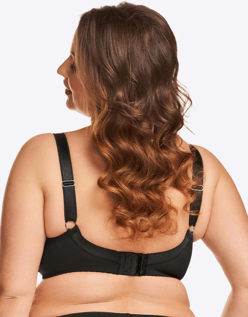 Nessa Daisy Balconette Bra Black - Image 5