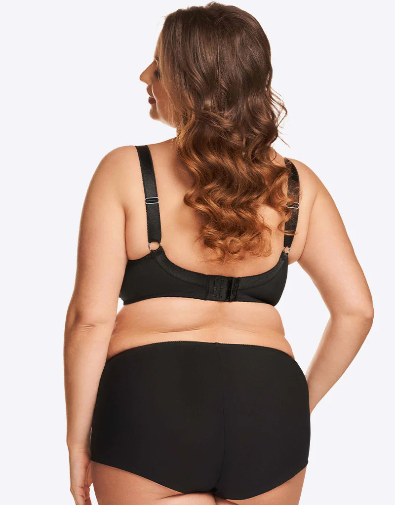 Nessa Daisy Full Brief Black - Image 4