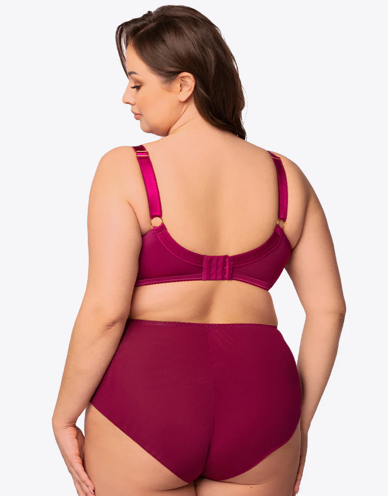 Nessa Selena Balconette Bra Magenta - Image 6