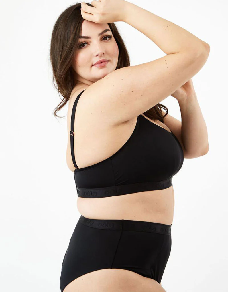 Oola Hidden Wire Bralette Black - Image 6