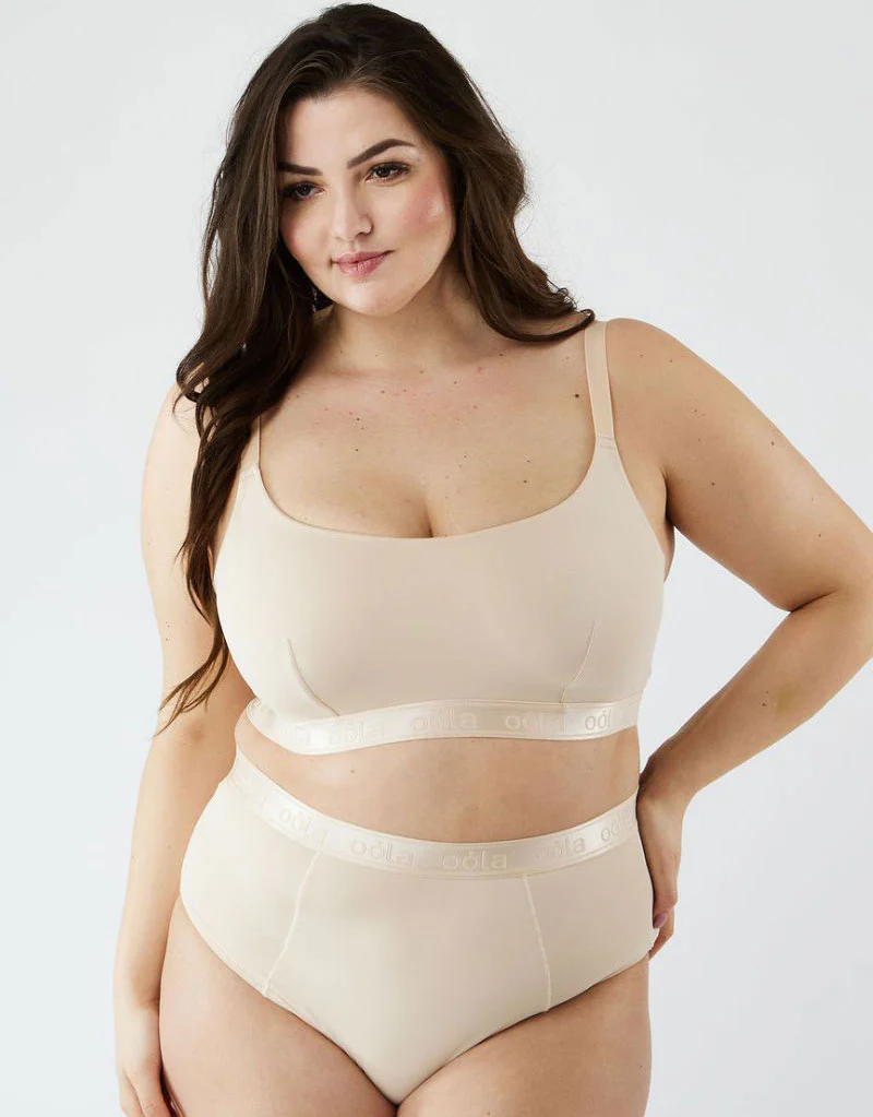 Oola Hidden Wire Bralette Latte Beige