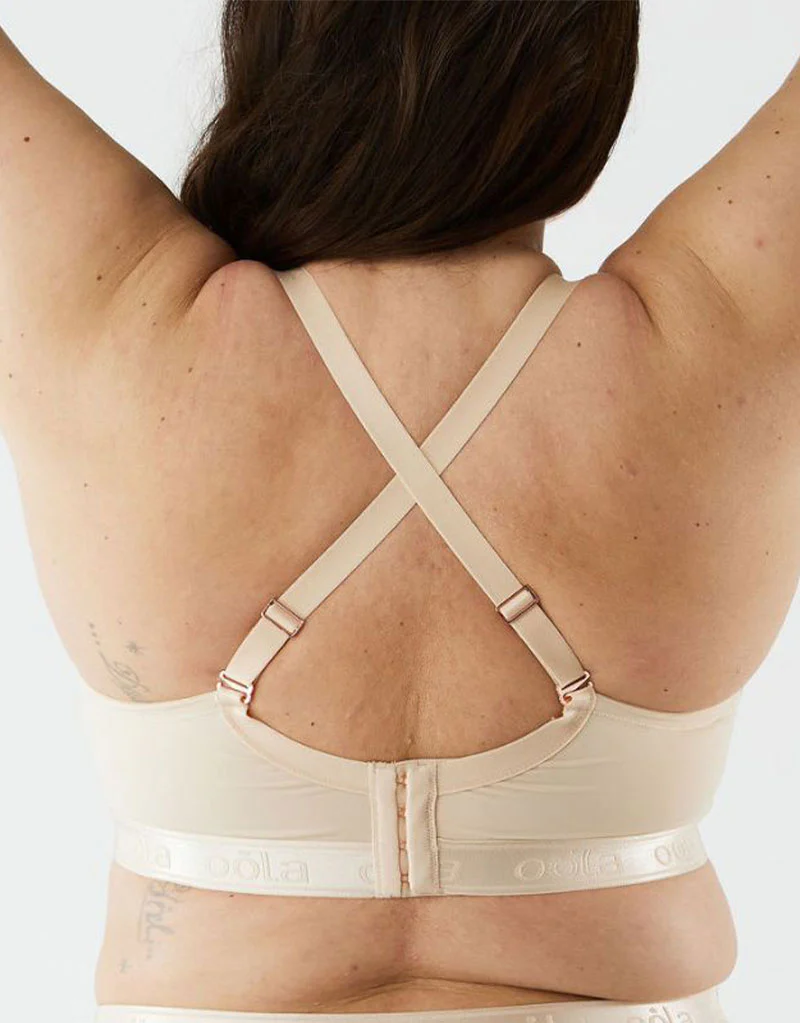 Oola Hidden Wire Bralette Latte Beige - Image 5