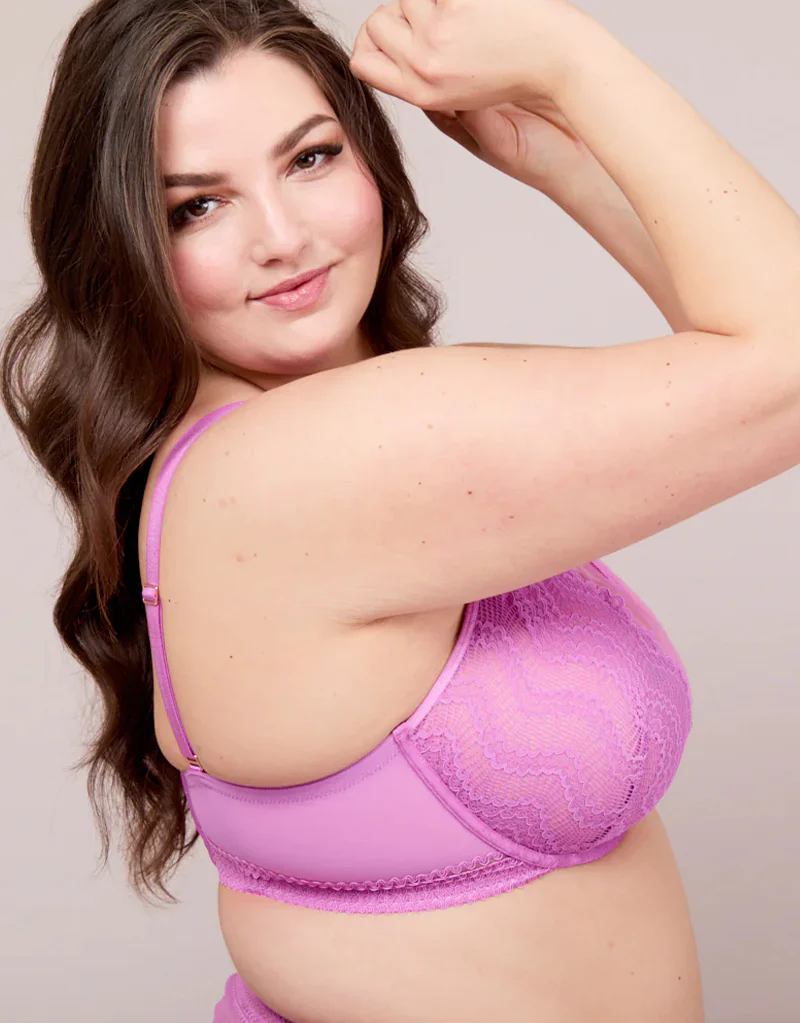 Oola Zig Zag High Apex Bra Violet - Image 6