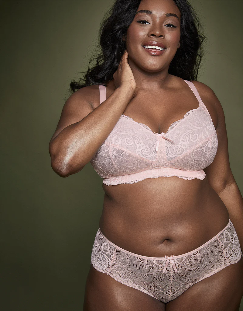 Panache Andorra Non Wired Full Cup Bra Soft Blush - Image 7