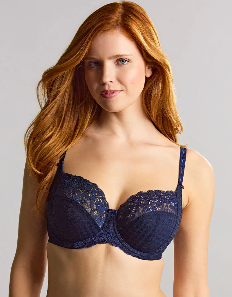 Panache Envy Full Cup Bra Navy - Image 3