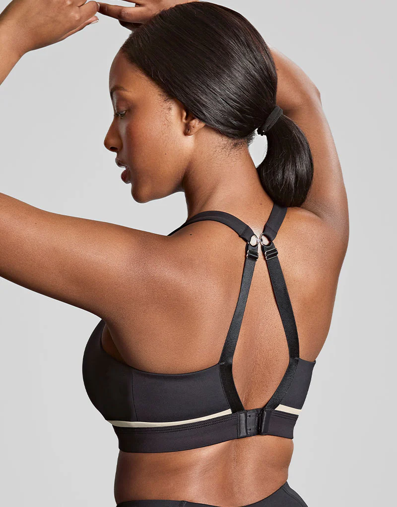 Panache Freedom Non Wired Sports Bra Black/Chalk - Image 6