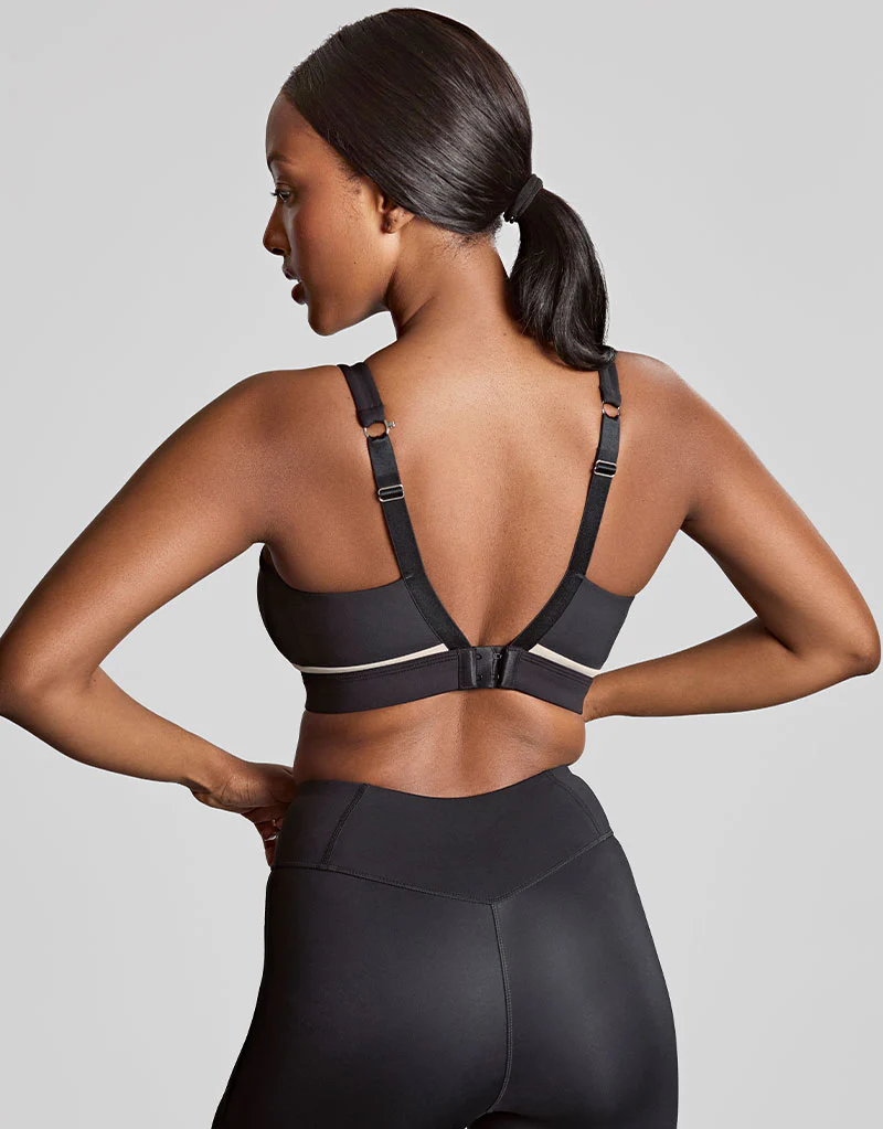 Panache Freedom Non Wired Sports Bra Black/Chalk - Image 7