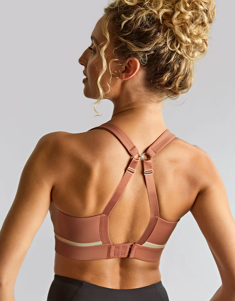 Panache Freedom Non Wired Sports Bra Sienna Rose - Image 5