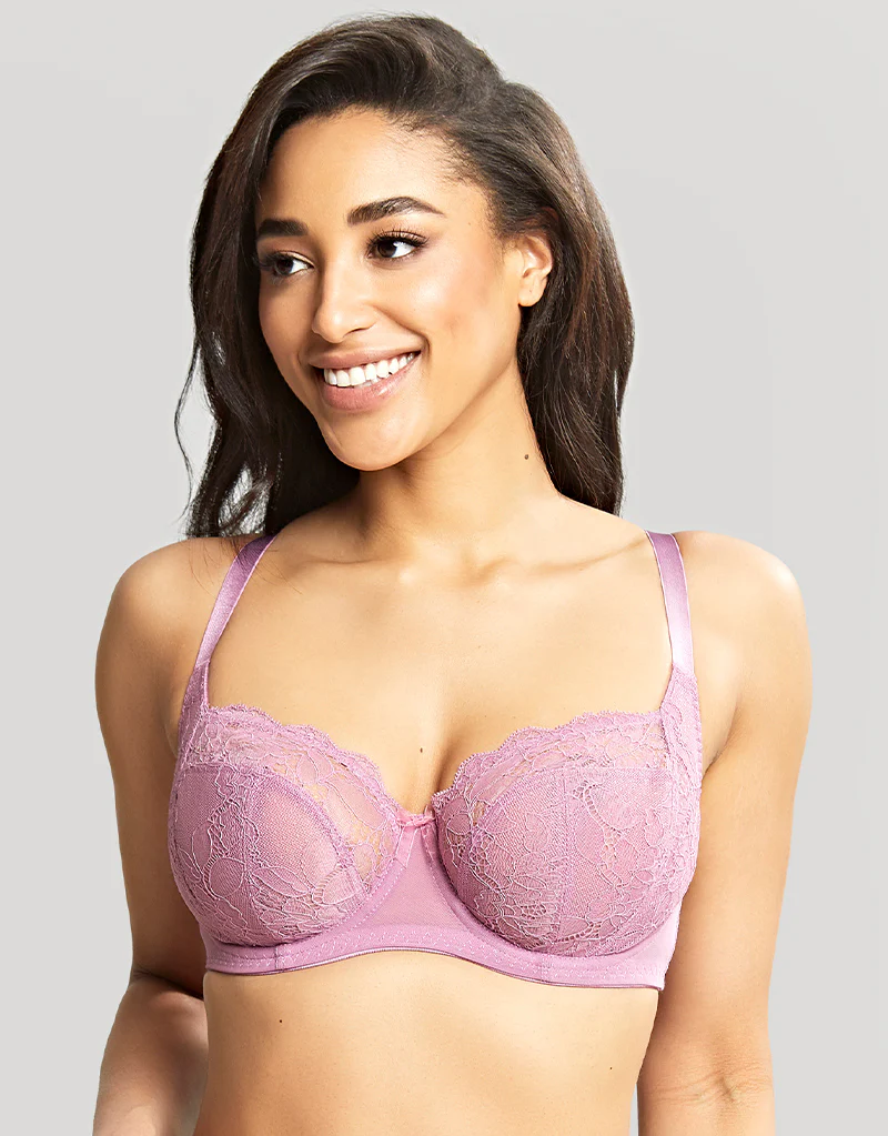 Panache Imogen Balconette Bra Mauve Pink - Image 3