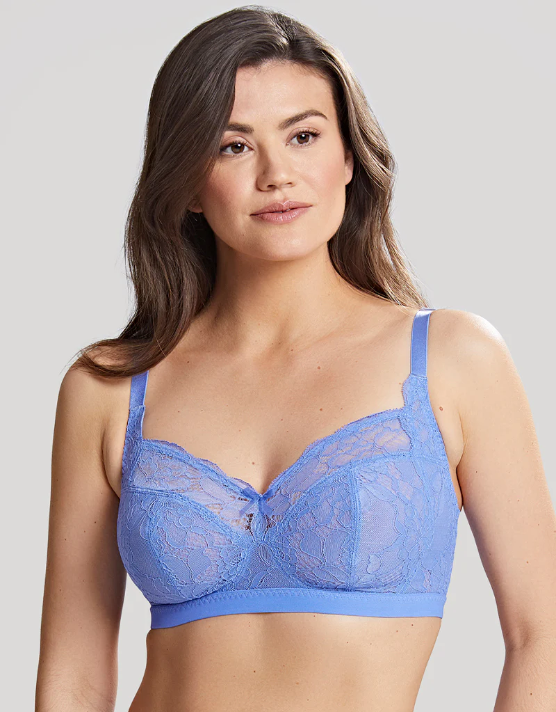Panache Imogen Non Wired Balconette Bra Cornflower - Image 3