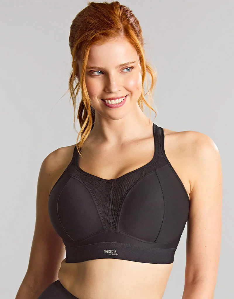 Panache Boundless Non Wired Sports Bra Black - Image 3