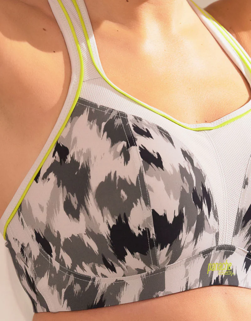 Panache Non Wired Sports Bra Grey Animal - Image 4
