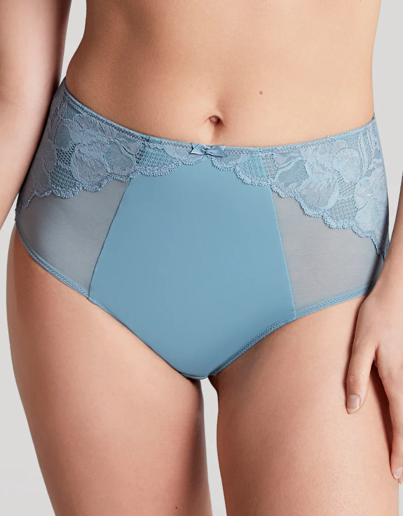Panache Rocha Deep Brief Stone Blue