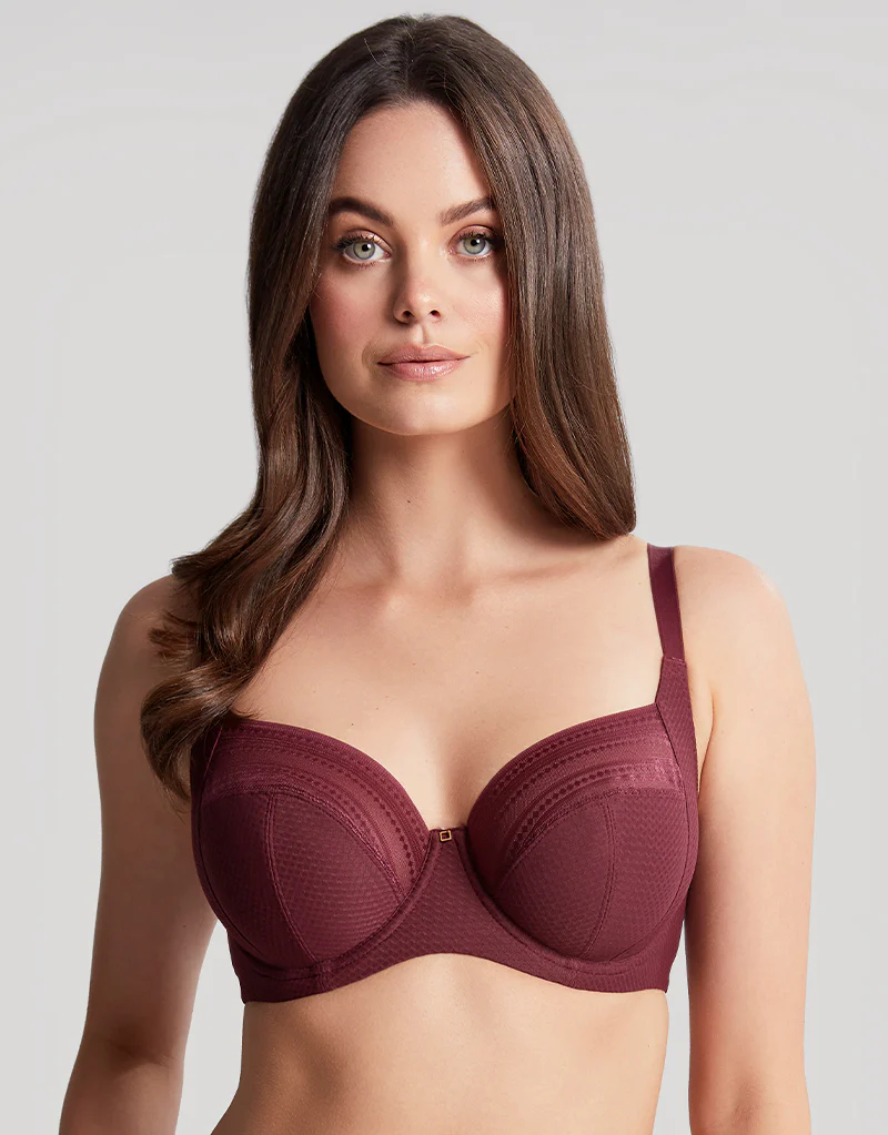 Panache Serene Full Cup Bra Dark Cherry - Image 3