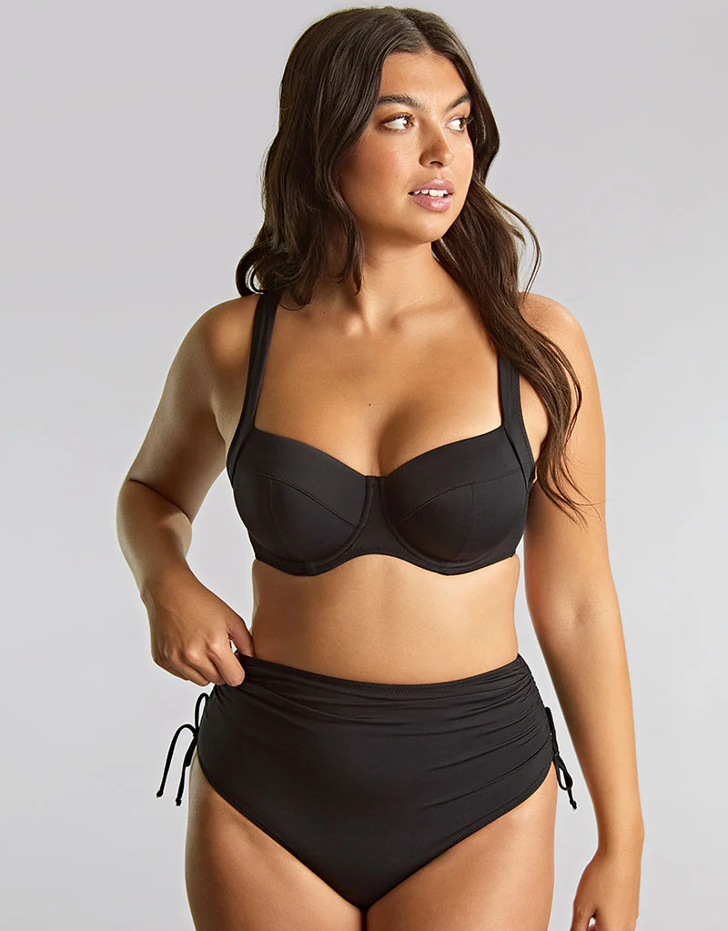 Panache Signature Midi Bikini Brief Black - Image 6