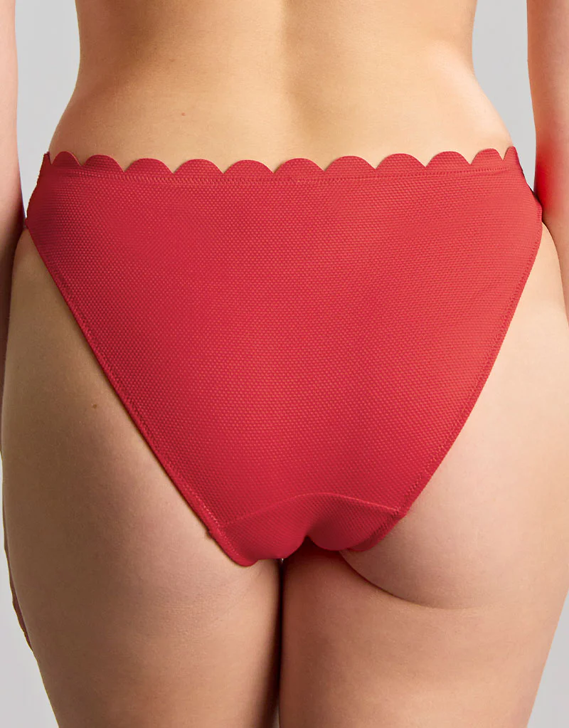Panache Spirit Classic Bikini Brief Red - Image 2