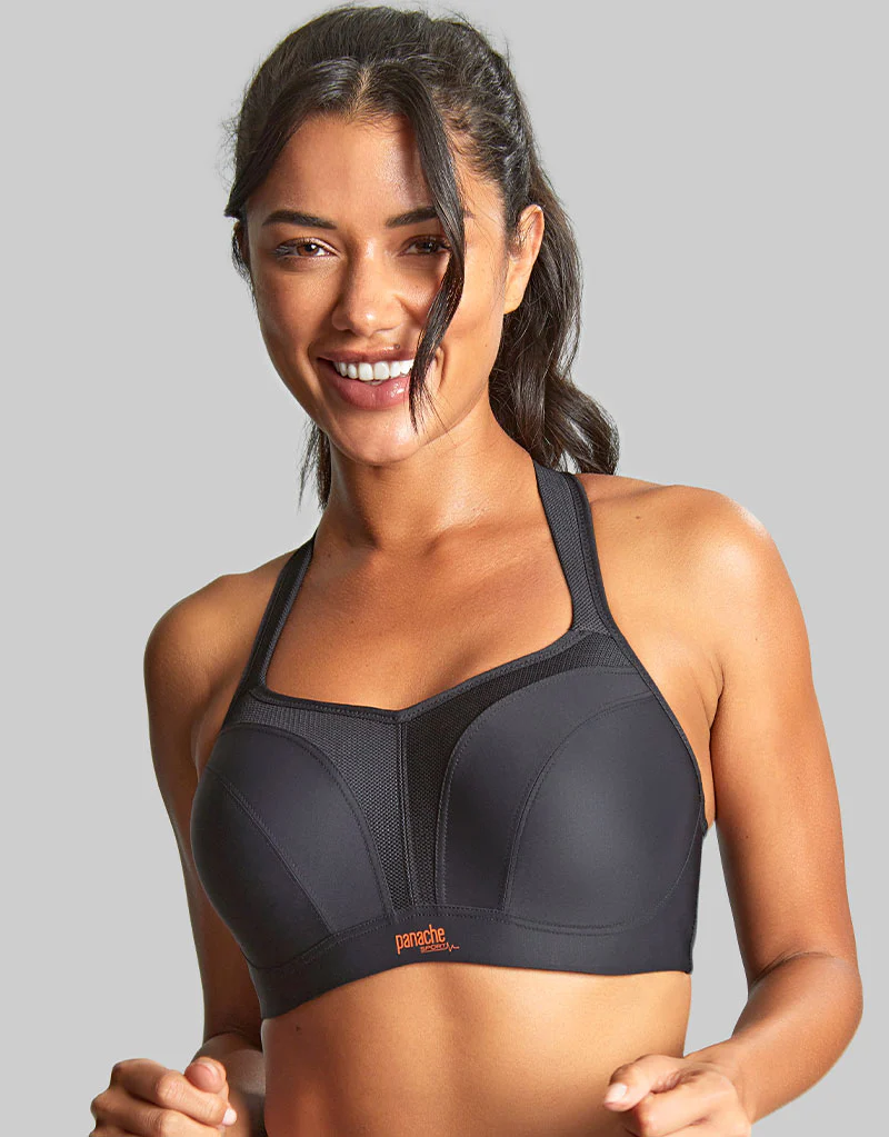 Panache Power Sports Bra Black - Image 3