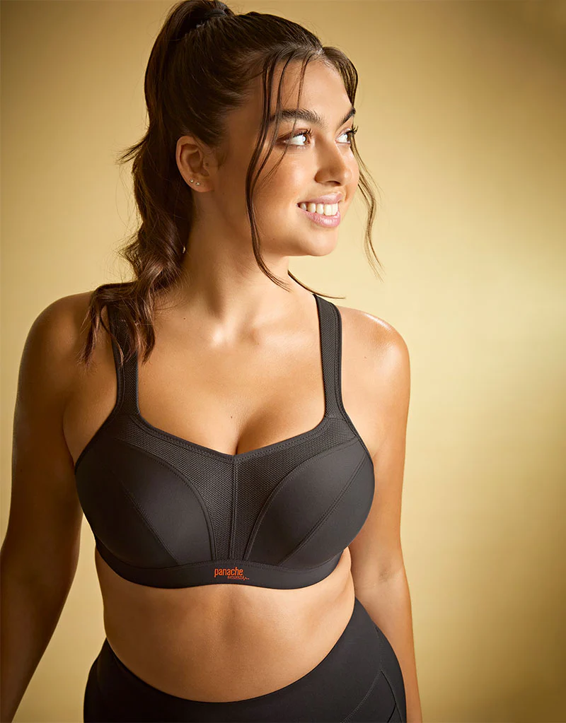 Panache Power Sports Bra Black - Image 8